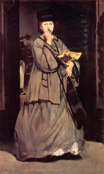 Edouard Manet : The Street Singer